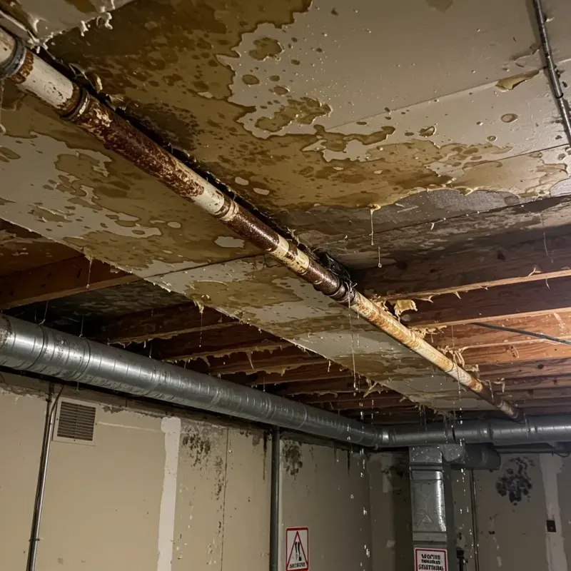 Ceiling Water Damage Repair in Merkel, TX